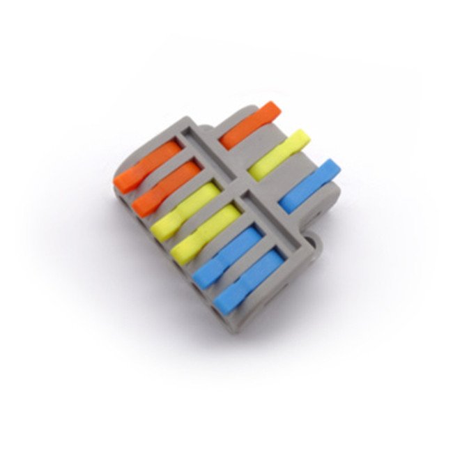 Universal Fast Quick Connect Push-in Wire Connector 32A SPL63 SPL93 6P/9P Pin Terminals with Nylon Housing