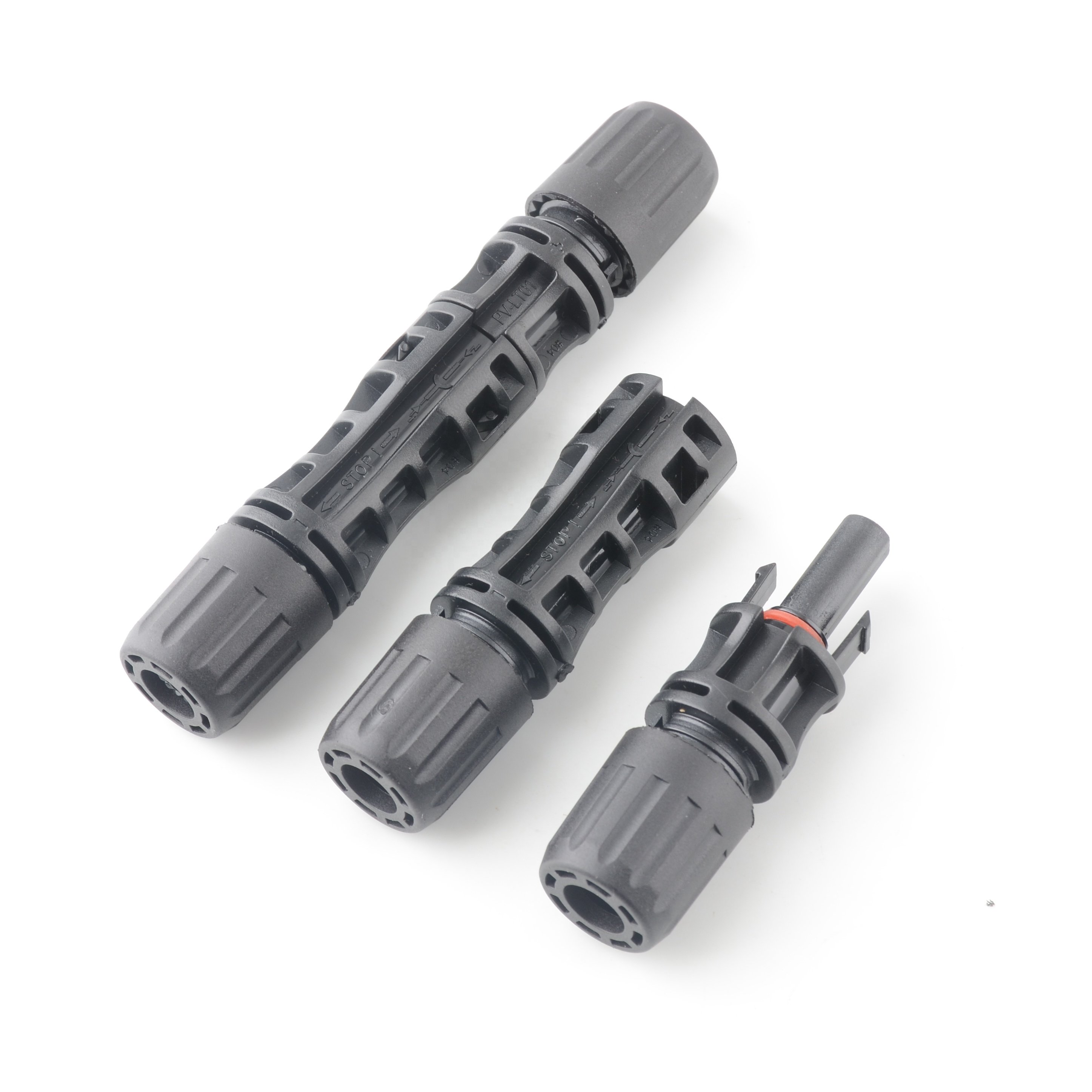 Solar PV Panel Cable Connectors plugs DC 1500V Male Female Set Waterproof Connector with 3 meters cable suit