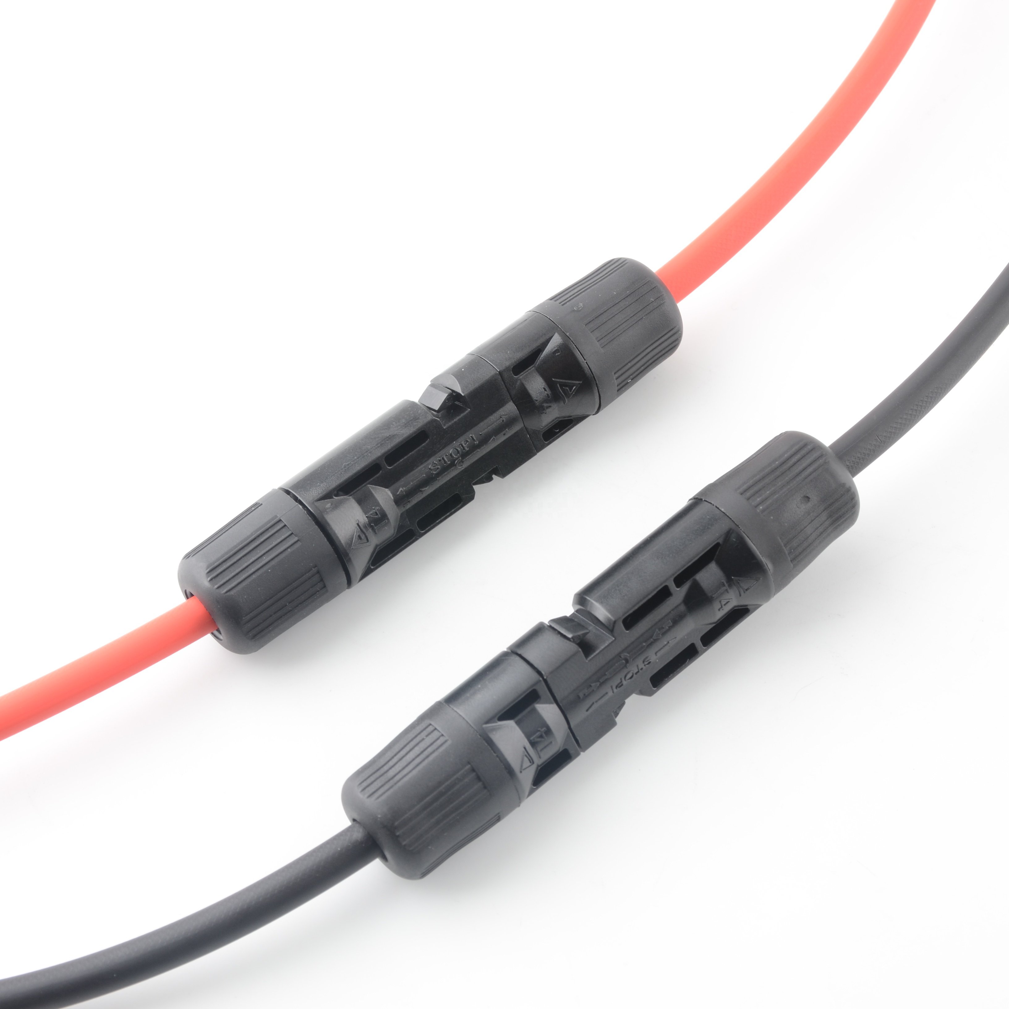 Solar PV Panel Cable Connectors plugs DC 1500V Male Female Set Waterproof Connector with 3 meters cable suit