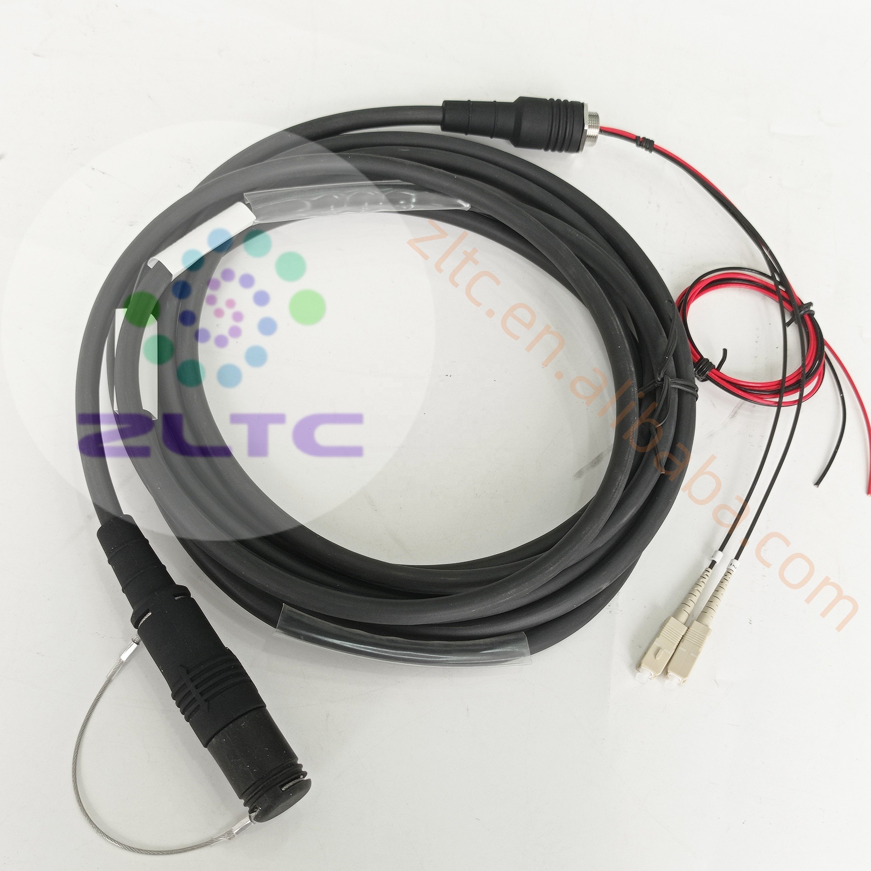 ZLTC medical fiber Expanding connectors multi mode QEB fiber optic cable Assembly