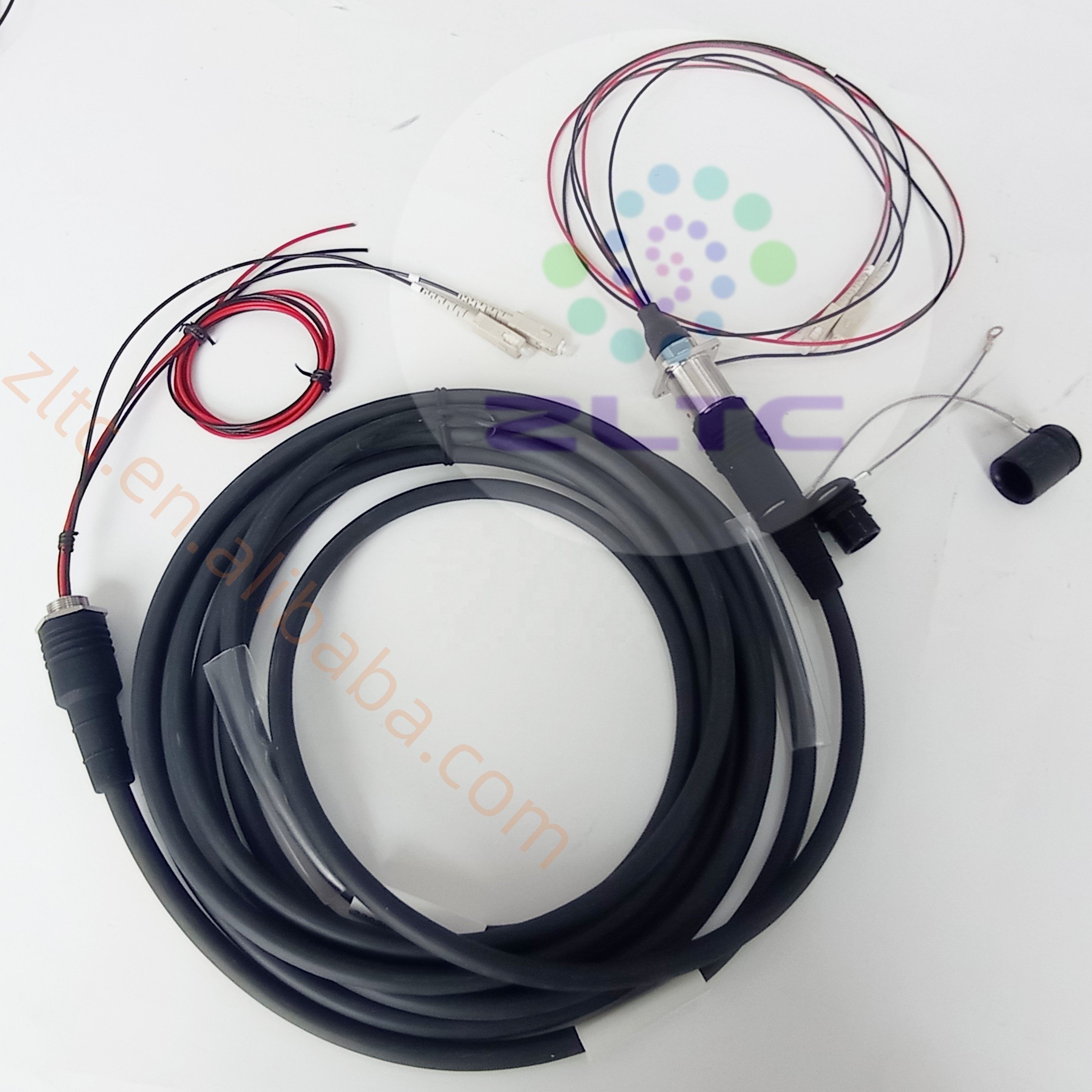 ZLTC medical fiber Expanding connectors multi mode QEB fiber optic cable Assembly