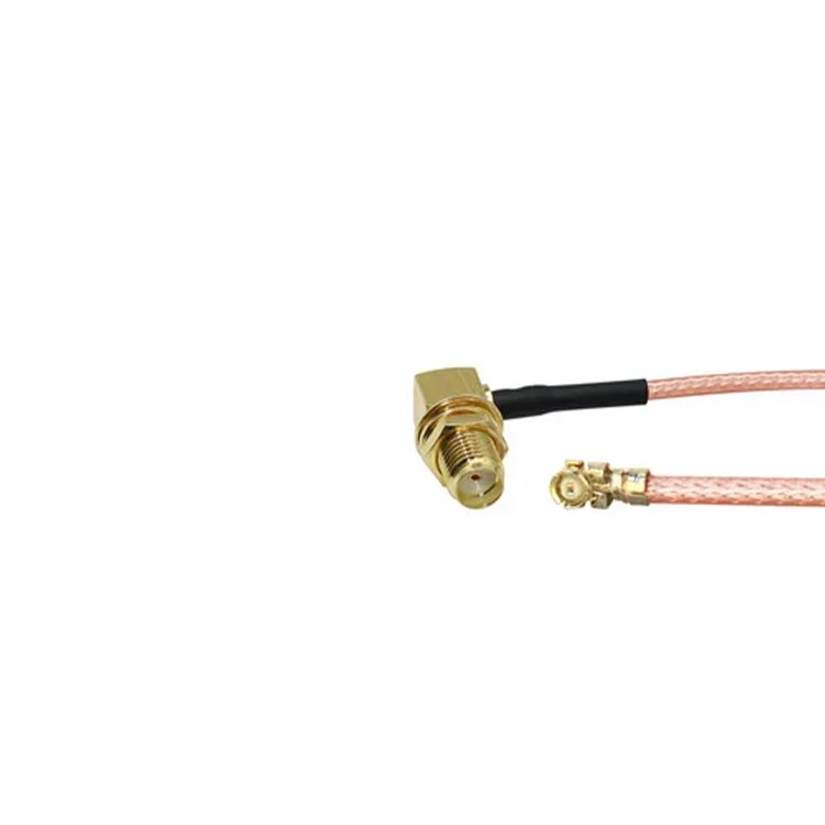 IPEX to SMA Connector Cable Female to UFL/ u.FL/ IPX/IPEX RF Coax Adapter Assembly Pigtail Cable 1.13MM