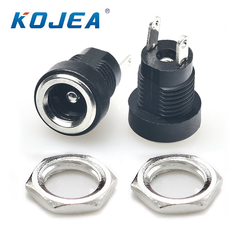 Connector Series Waterproof DC Power Jack China Black Industrial Electrical Plug SMD Innovative 3 Pin Plug Socket 1 Outlets 10A