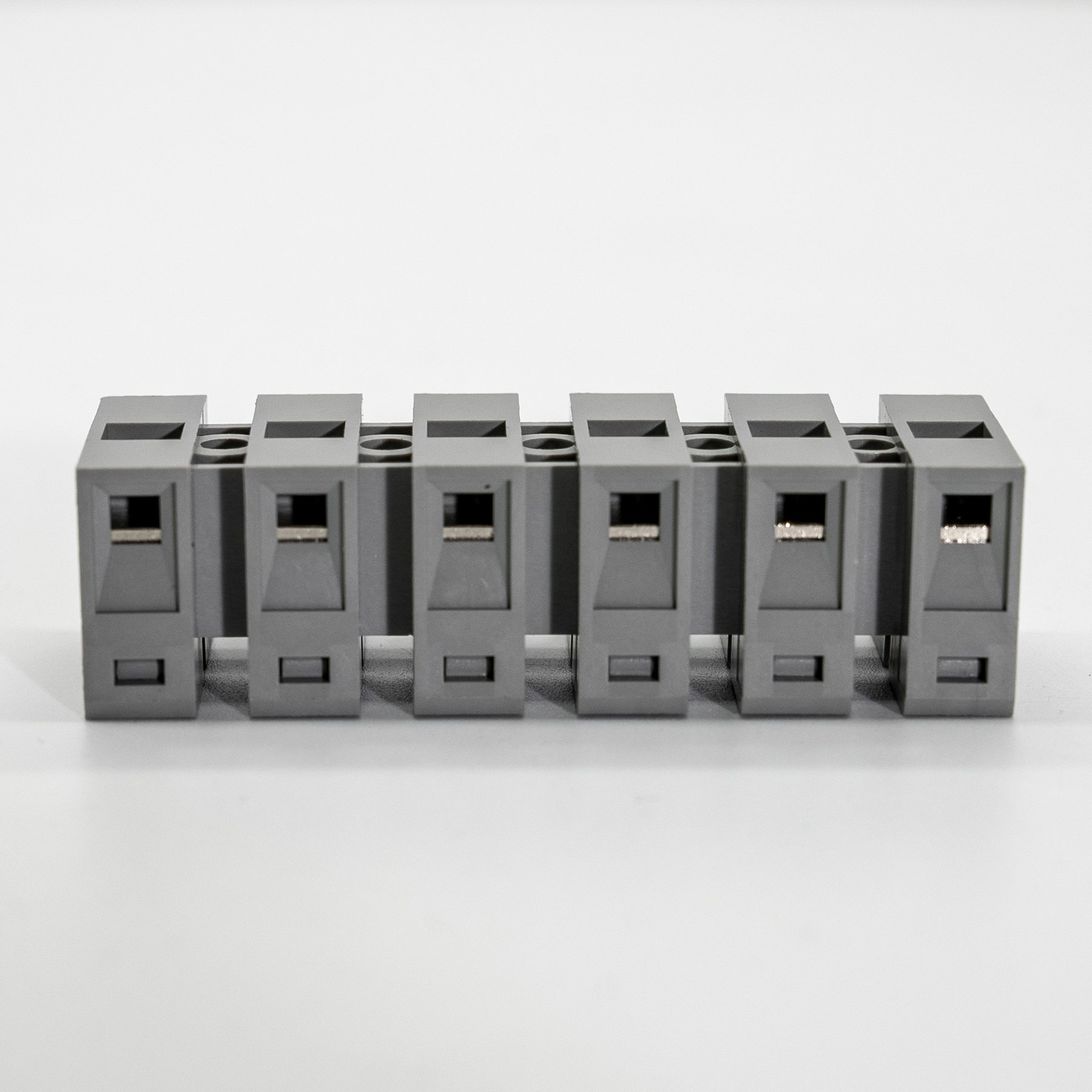 SCED 10.00mm TP Series Terminal connector Block 6 Poles CUL CE VDE PA66 UL90 V-0 Feed Through Terminal Block