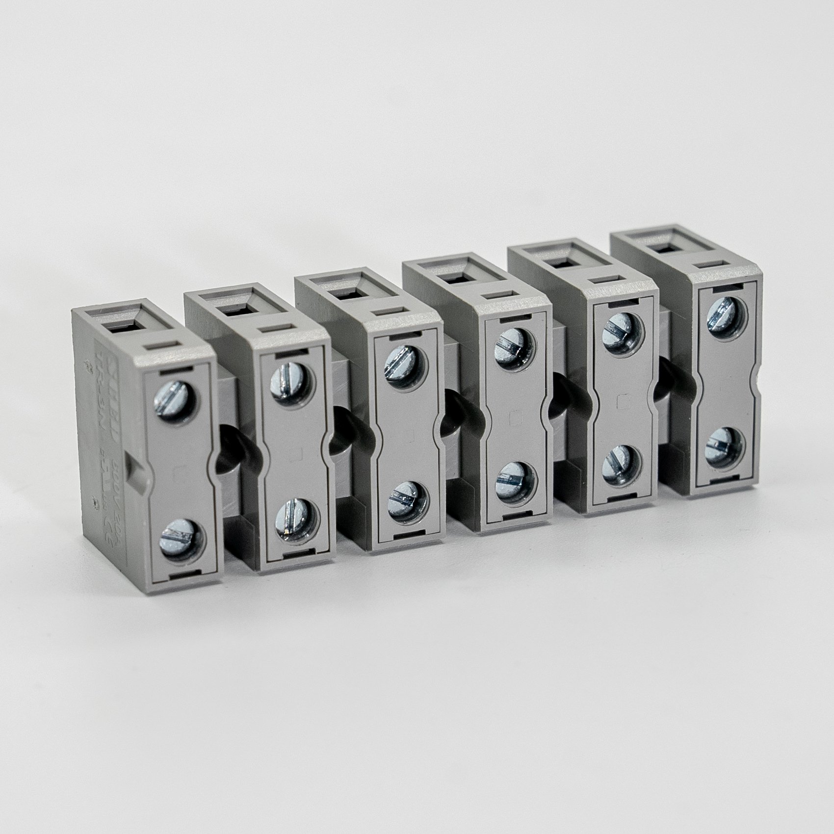 SCED 10.00mm TP Series Terminal connector Block 6 Poles CUL CE VDE PA66 UL90 V-0 Feed Through Terminal Block