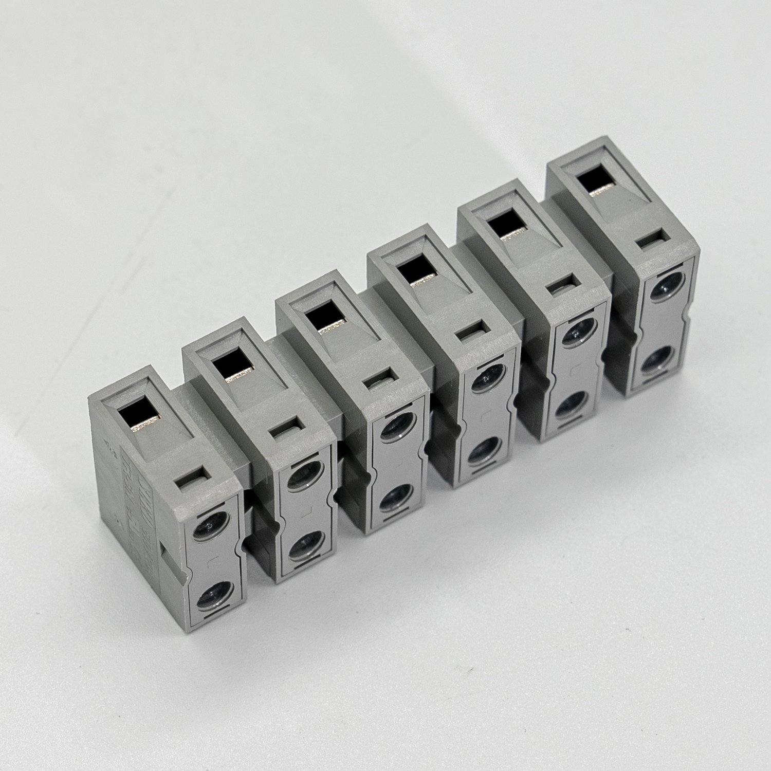 SCED 10.00mm TP Series Terminal connector Block 6 Poles CUL CE VDE PA66 UL90 V-0 Feed Through Terminal Block