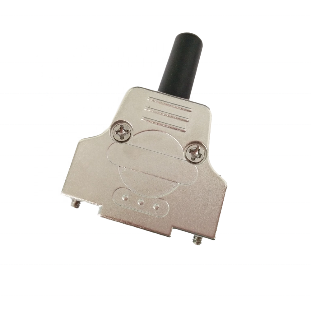 Customized supply Good Quality Male and Female 180 degree Dsub 15pin connector cable cover