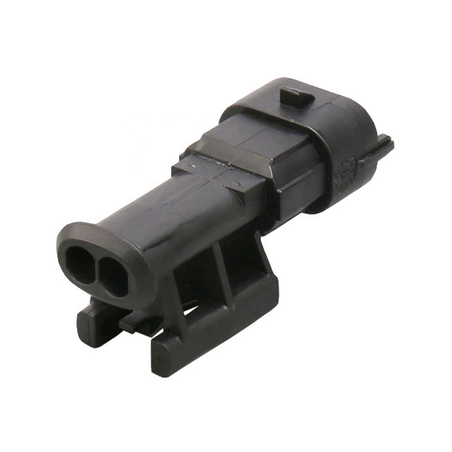 2 Way Male Kompakt 1928404226 Fuel Injector Sensor Black Auto Connector