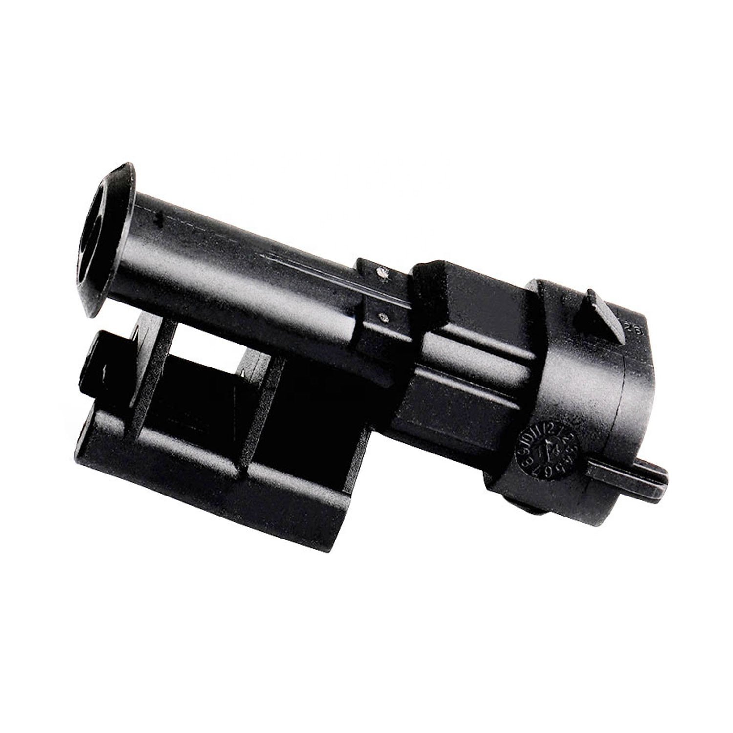2 Way Male Kompakt 1928404226 Fuel Injector Sensor Black Auto Connector
