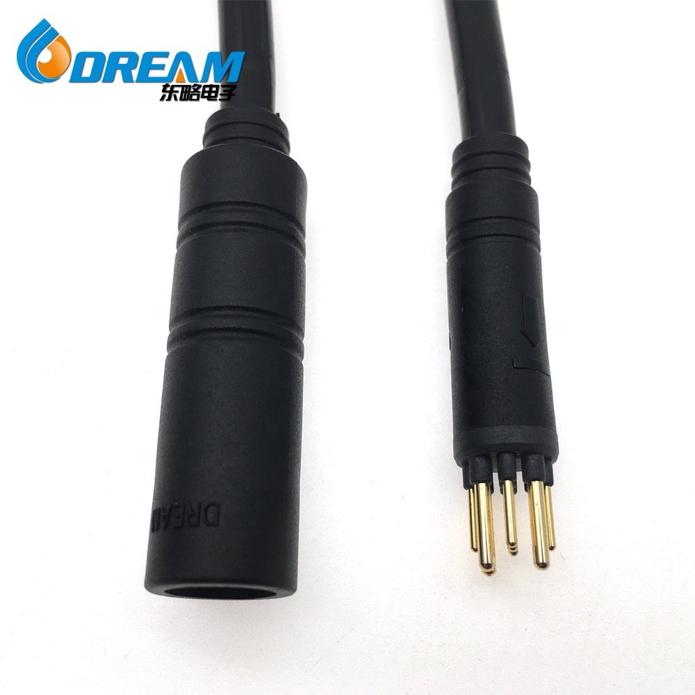 Electric Bike Connectors 9 pins waterproof motor connector cable for e-bike