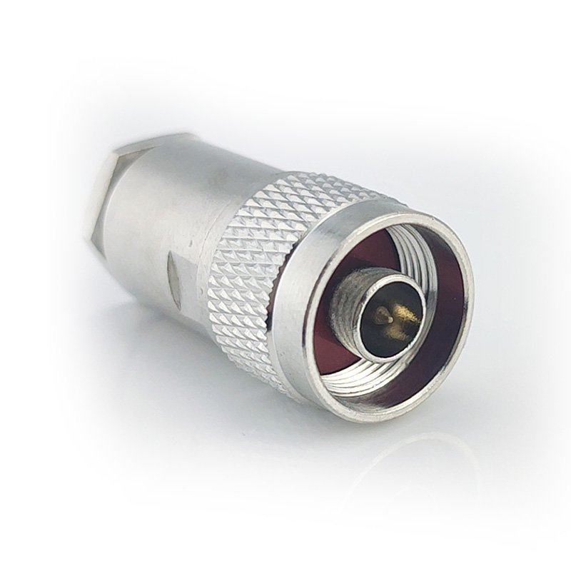 High Quality50 ohm Rf Adapter Connector N male clamp assembled five piece set for 7D-FB