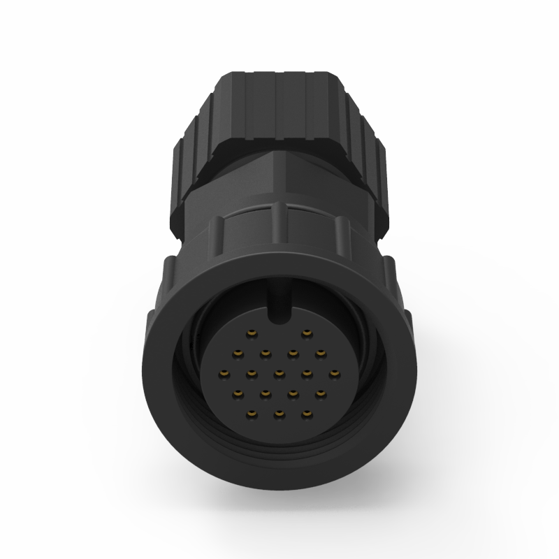 D Size 18PIN Assembly Type Waterproof Connector-5A