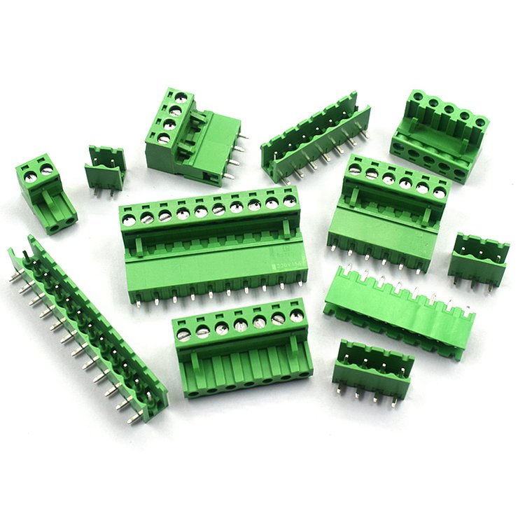 2 pins to 12 pins 5.08 mm pitch terminal block connector pluggable terminal blocks for PCB
