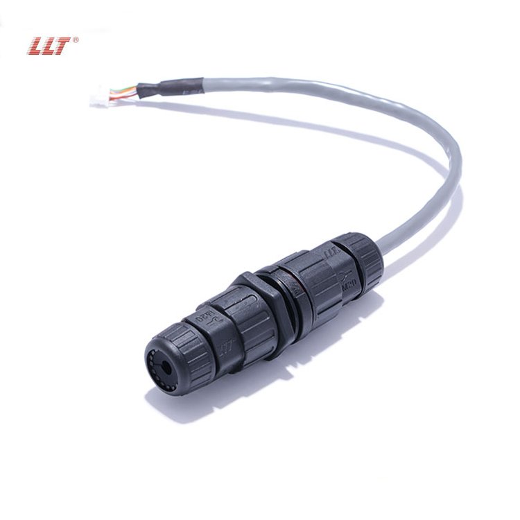 LLT M19 8P8C Waterproof CAT6 RJ45 Female to Female LAN Ethernet Network/Extension Coupler/Waterproof RJ45 Connector