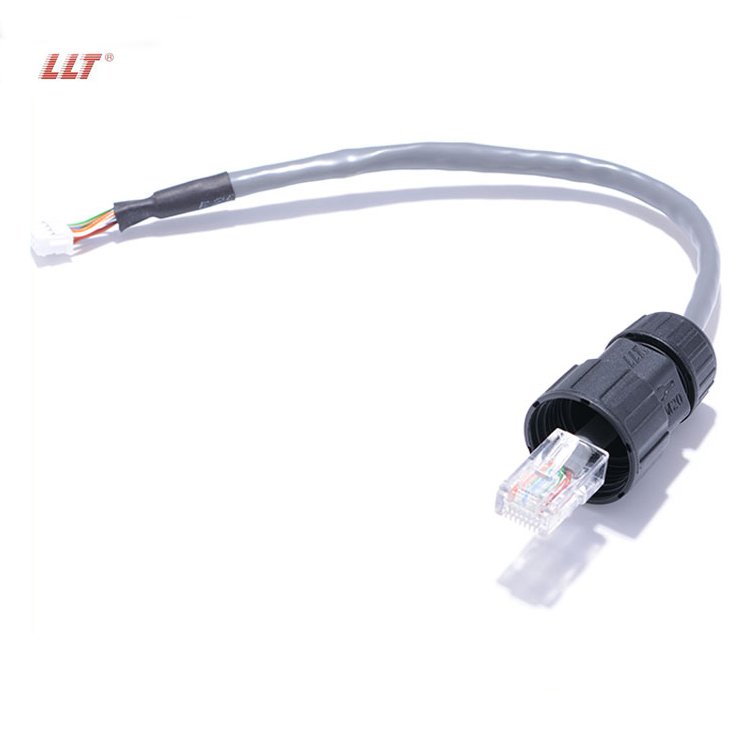 LLT M19 8P8C Waterproof CAT6 RJ45 Female to Female LAN Ethernet Network/Extension Coupler/Waterproof RJ45 Connector