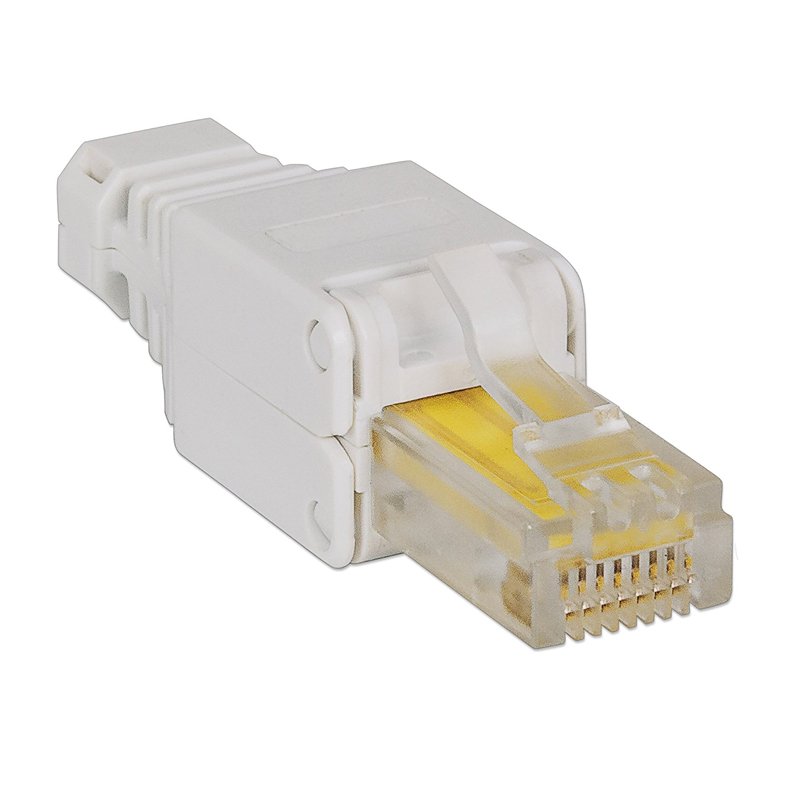 RJ45 Cat5e Cat6 cat7 tool free Modular Plug toolless Tool-less rj45 cat6 connector plug keystone jack