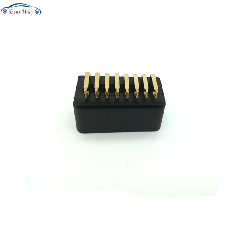 OBD2 Male Plug J1962 Connector OBD Male Socket with 90 degree OBD2 Male Connector