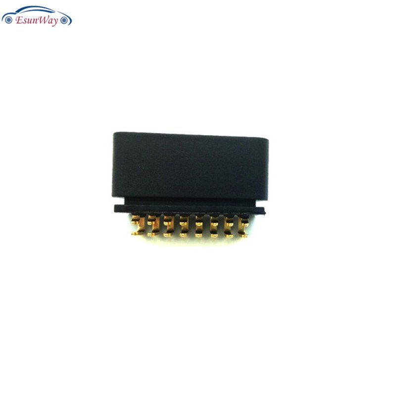 OBD2 Male Plug J1962 Connector OBD Male Socket with 90 degree OBD2 Male Connector