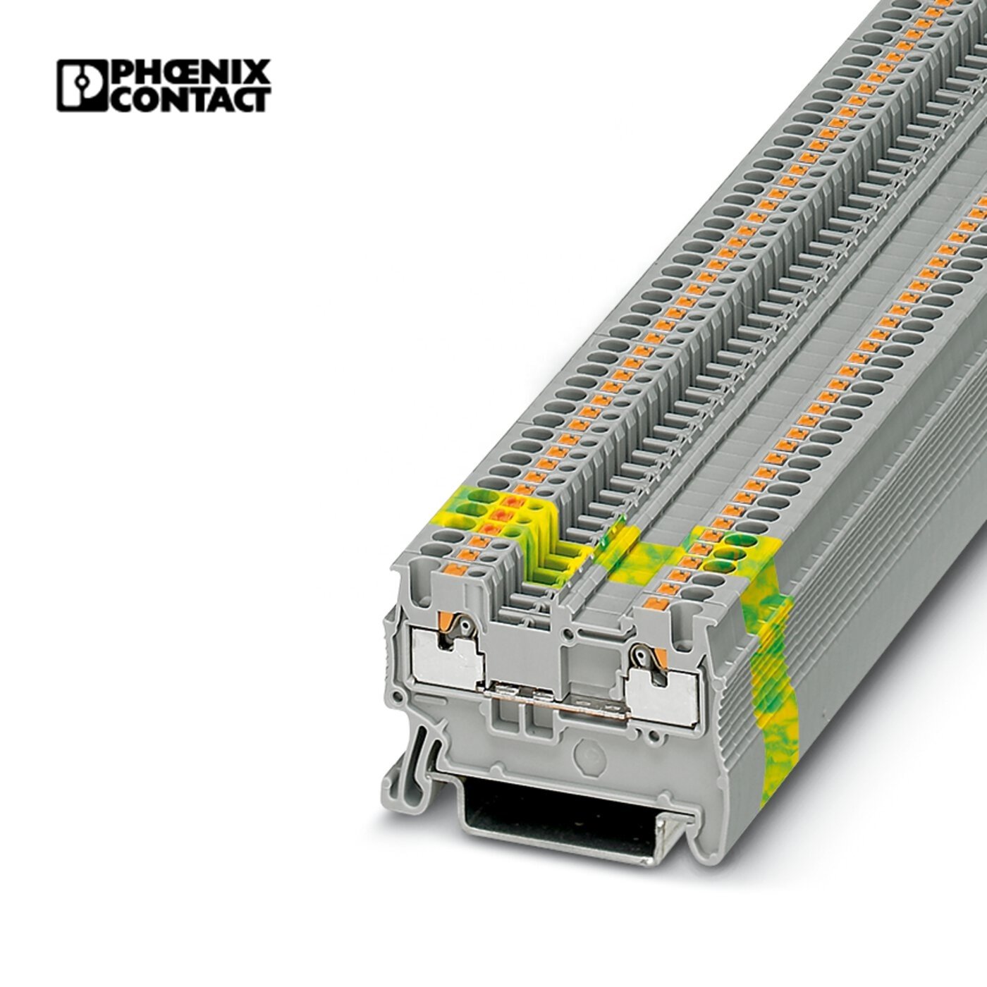 3208100 Original Phoenix Contact PT 1.5/S Terminal Block Feed Through Wire Connector Din Rail Terminal Block