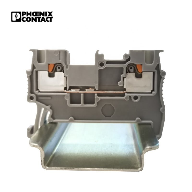 3208100 Original Phoenix Contact PT 1.5/S Terminal Block Feed Through Wire Connector Din Rail Terminal Block