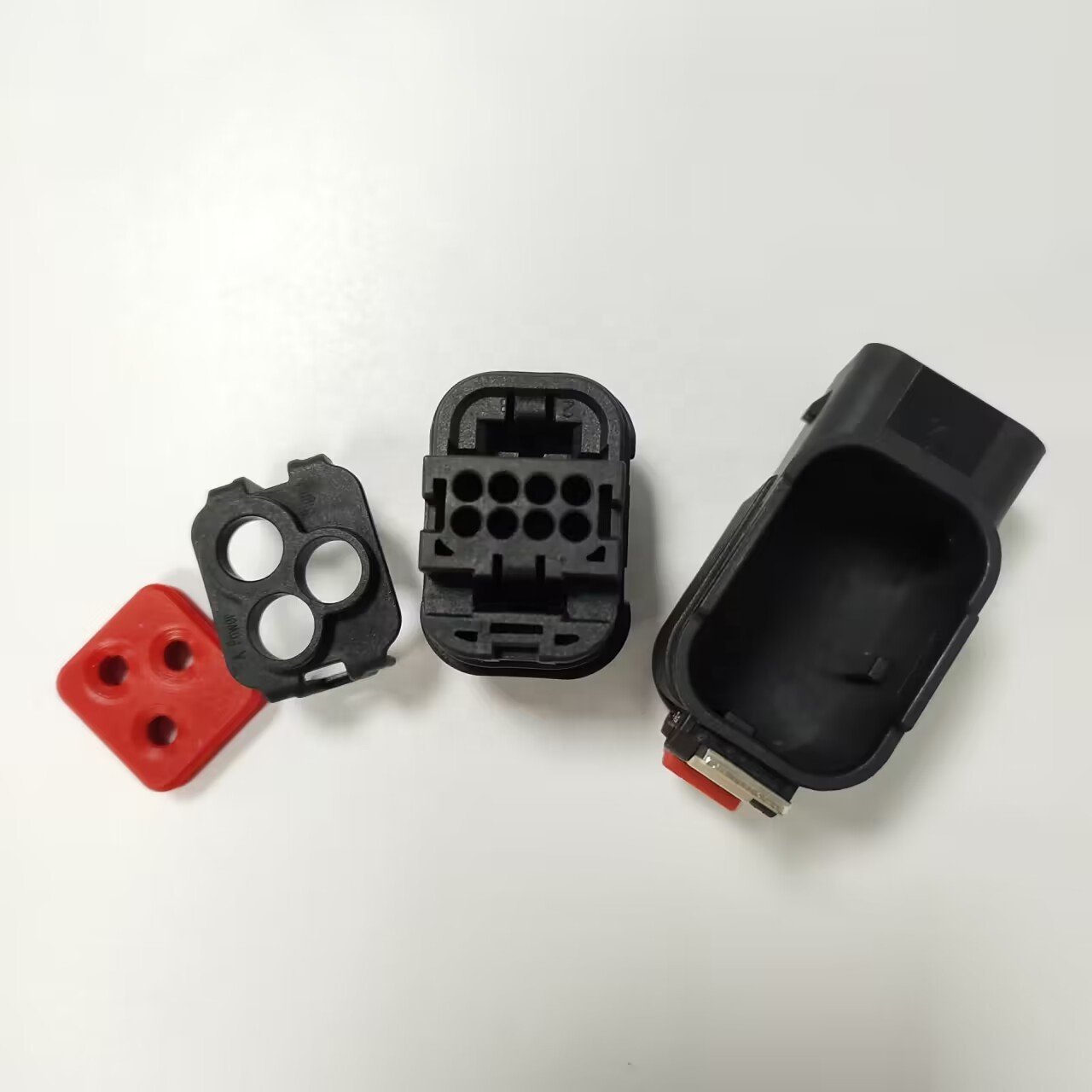 2+8 Signal Transmission Connector HVIL IP67 Mated Hybrid Power Connector