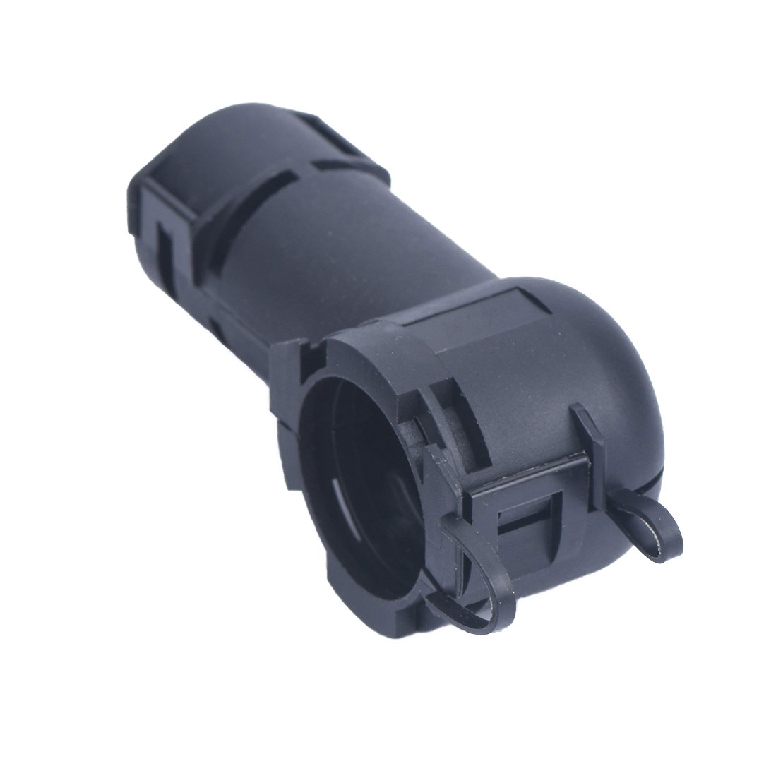 7 pin circular car waterproof auto connector sensor plug temp resistance car connector with tail L-shaped