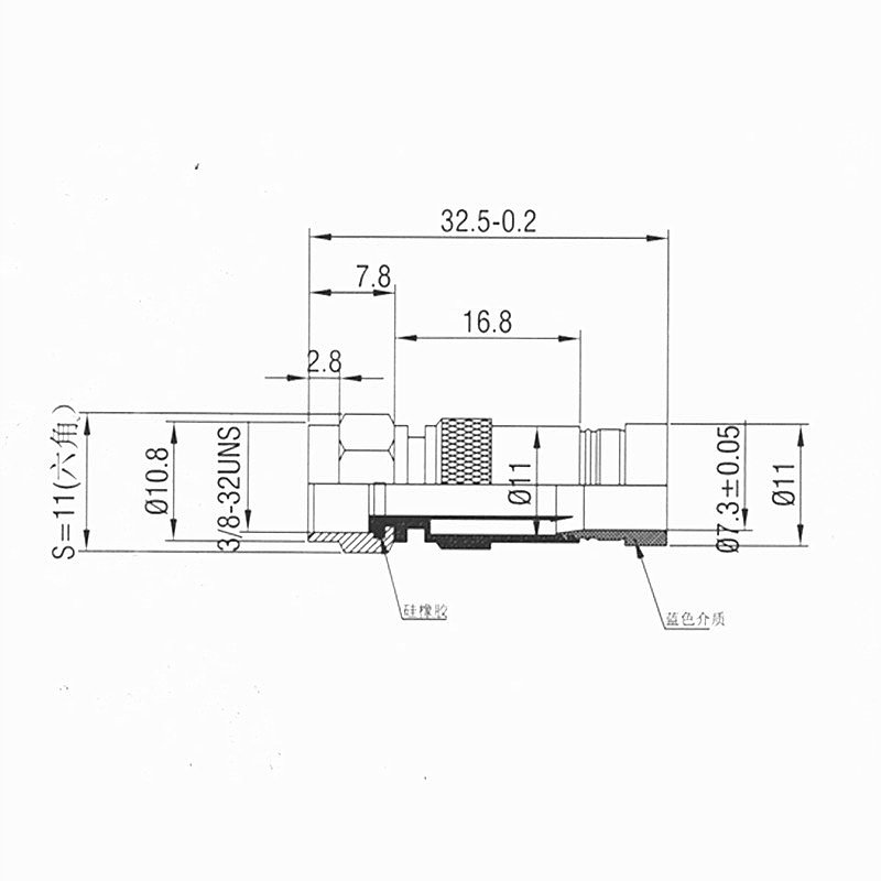 Latest Technology smart RG59 RG11 Compression coaxial cable plug for TV RG6 F type Connector RG 6