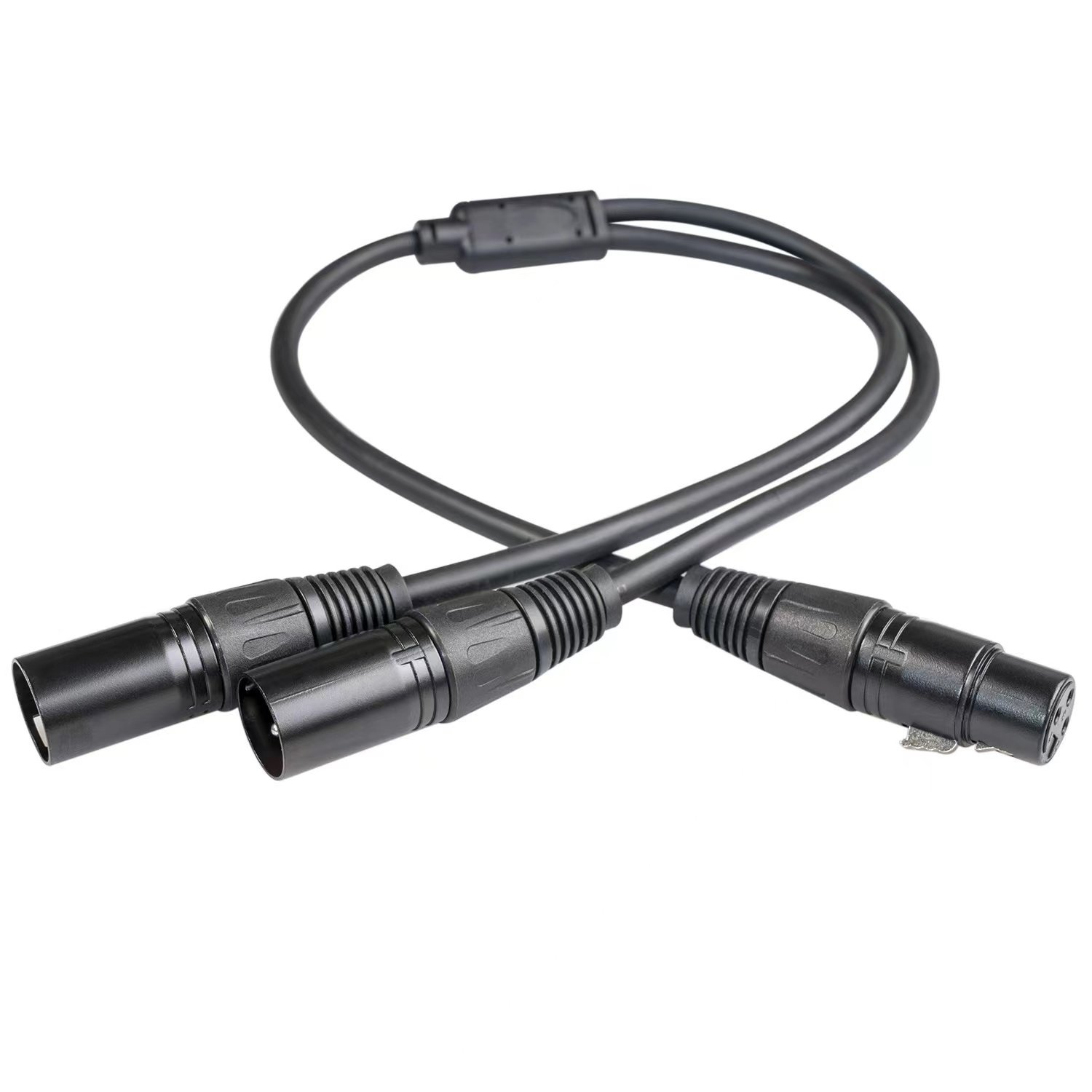 Hot Sales Original 0.5m Length 3Pin XLR Female Jack to 3Pin XLR Plug Male Connector RCA Audio Extension Cable for Audio