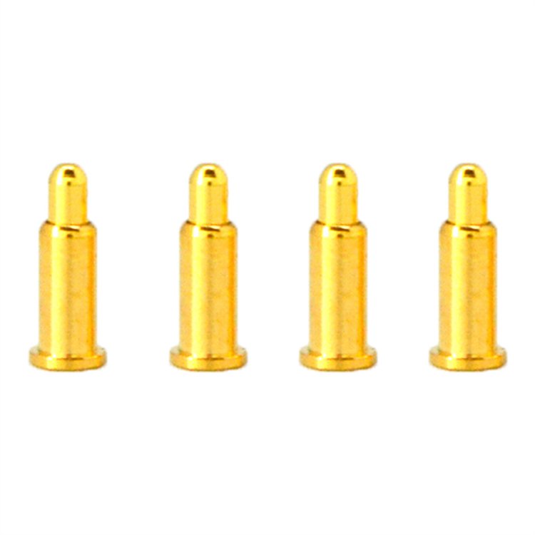 Gold Plating Pogo Pin Through Hole Mount OEM High Precision Spring Pin