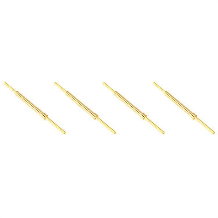Gold Plating Pogo Pin Through Hole Mount OEM High Precision Spring Pin