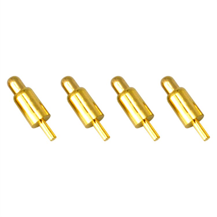 Gold Plating Pogo Pin Through Hole Mount OEM High Precision Spring Pin