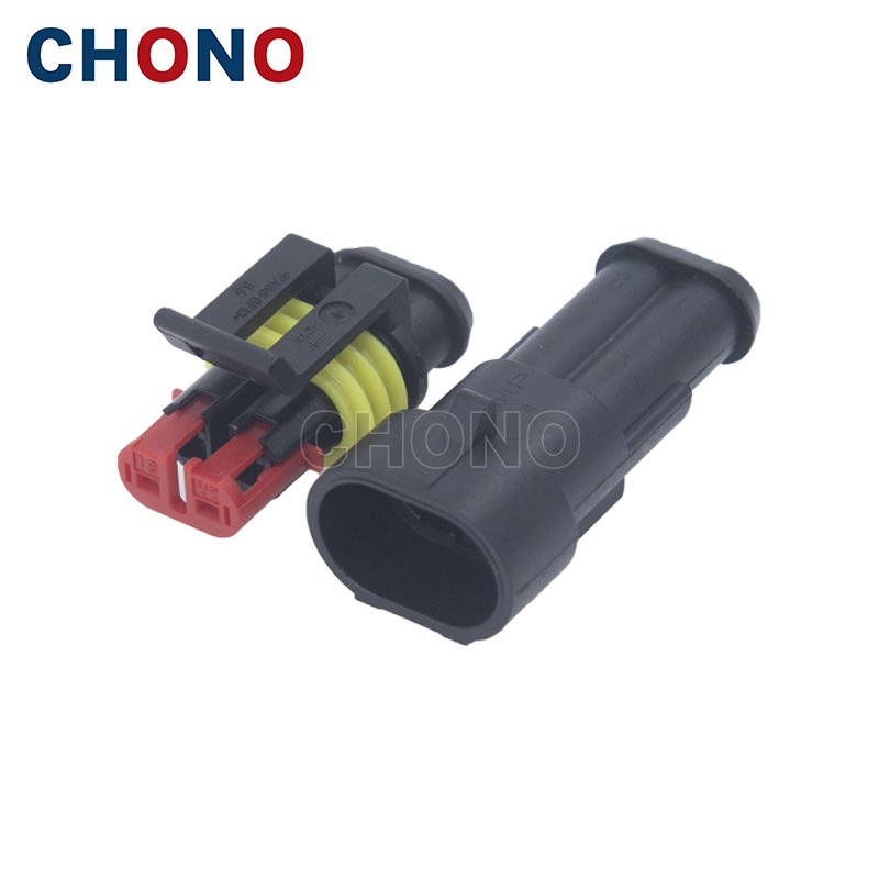 282080-1 Tyco TE 2 Way Female Sealed Light Auto Connector