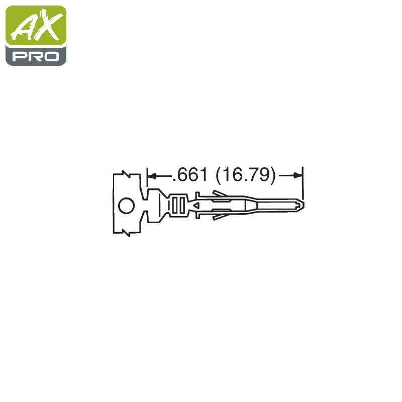 0039000048 Molex Connectors Interconnects Headers & Wire Housings MN-FT 22-28AWG Male Reel of 6000 Terminal for Power