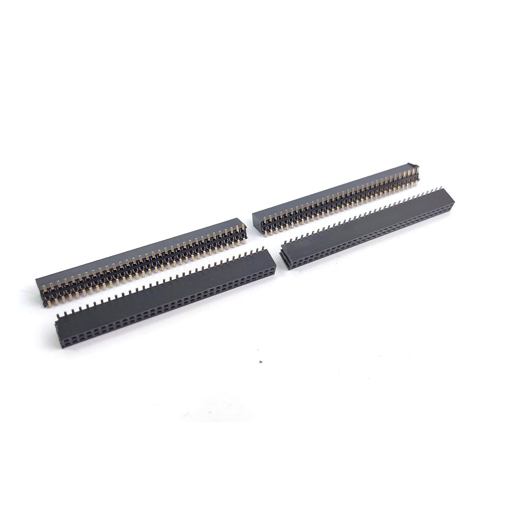 Plastic height 4.37mm 64p 1.27mm spacing FLE-132-01-G-DV-K for connector