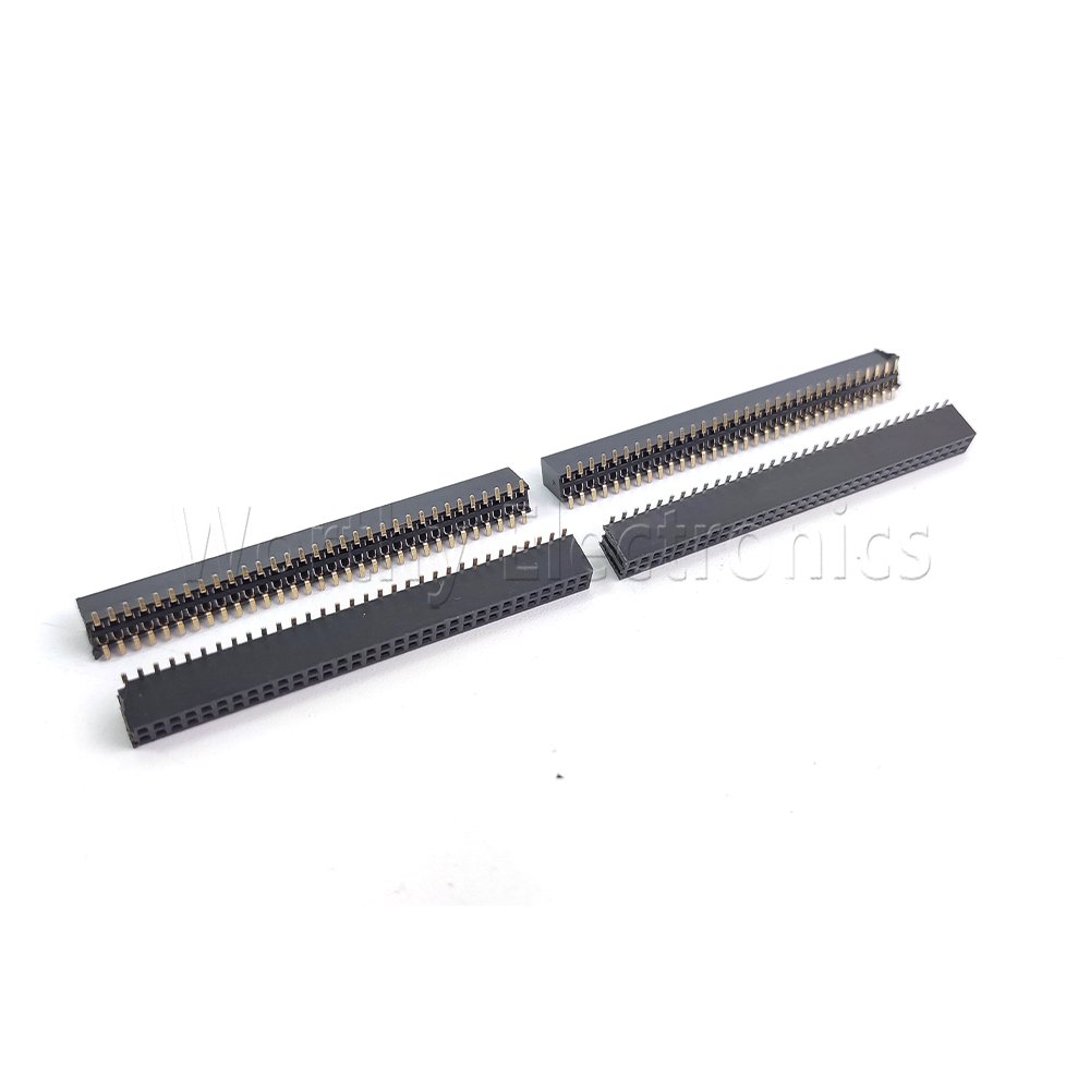 Plastic height 4.37mm 64p 1.27mm spacing FLE-132-01-G-DV-K for connector