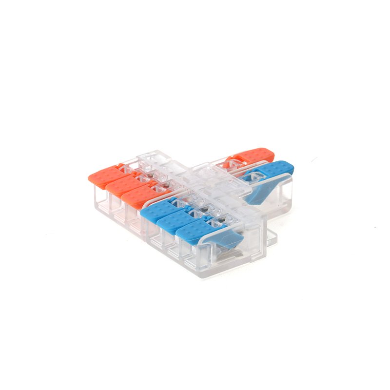 Hot Selling PA66 FastTerminal Blocks Y624 Cable And Wire Connectors Three In And Six Out Y626 Terminals