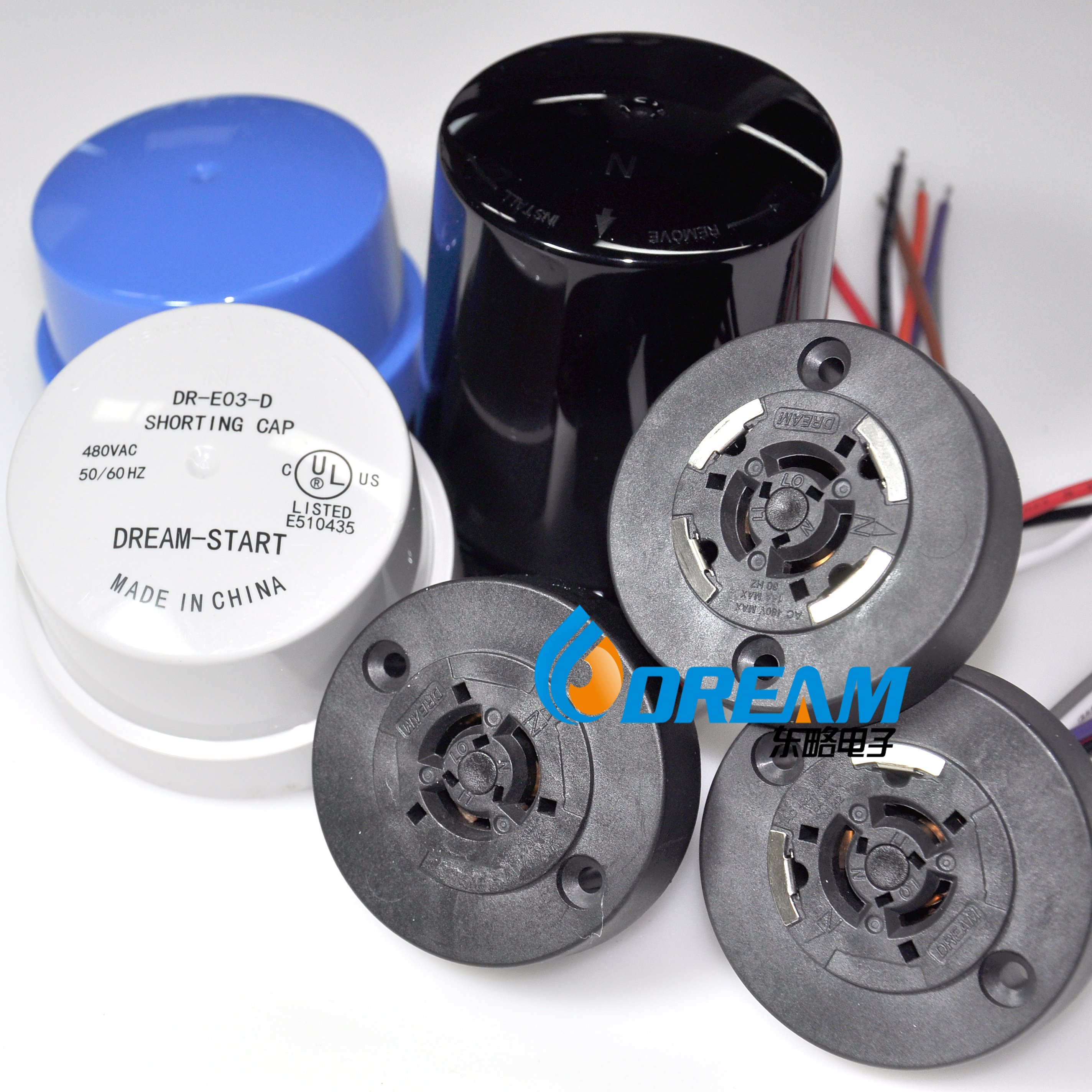 5 PIN receptacle IP66 waterproof optical control base with 3/5/7/pins NEMA sockets sensor switch outdoor light control