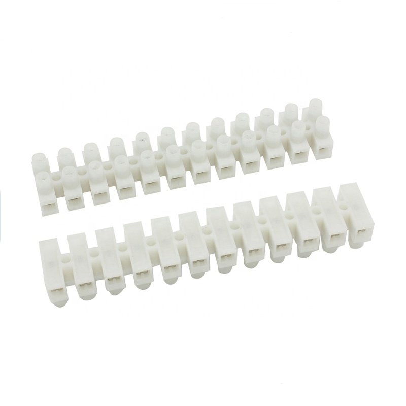 DG8HS KF8H panel connector 8.2mm pitch 12 poles 300V 20A feed through terminal block for lamp lighting