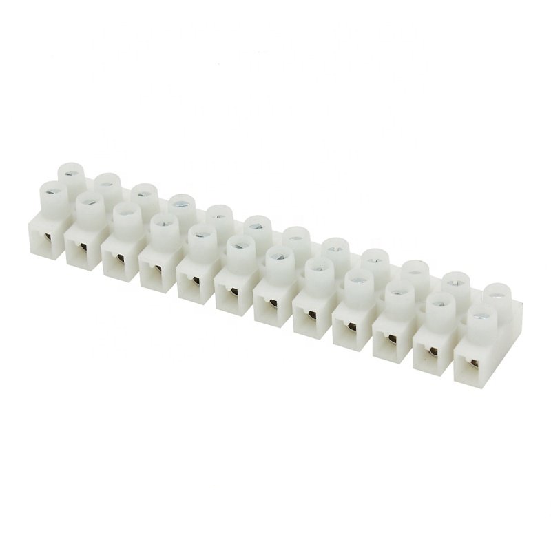 DG8HS KF8H panel connector 8.2mm pitch 12 poles 300V 20A feed through terminal block for lamp lighting