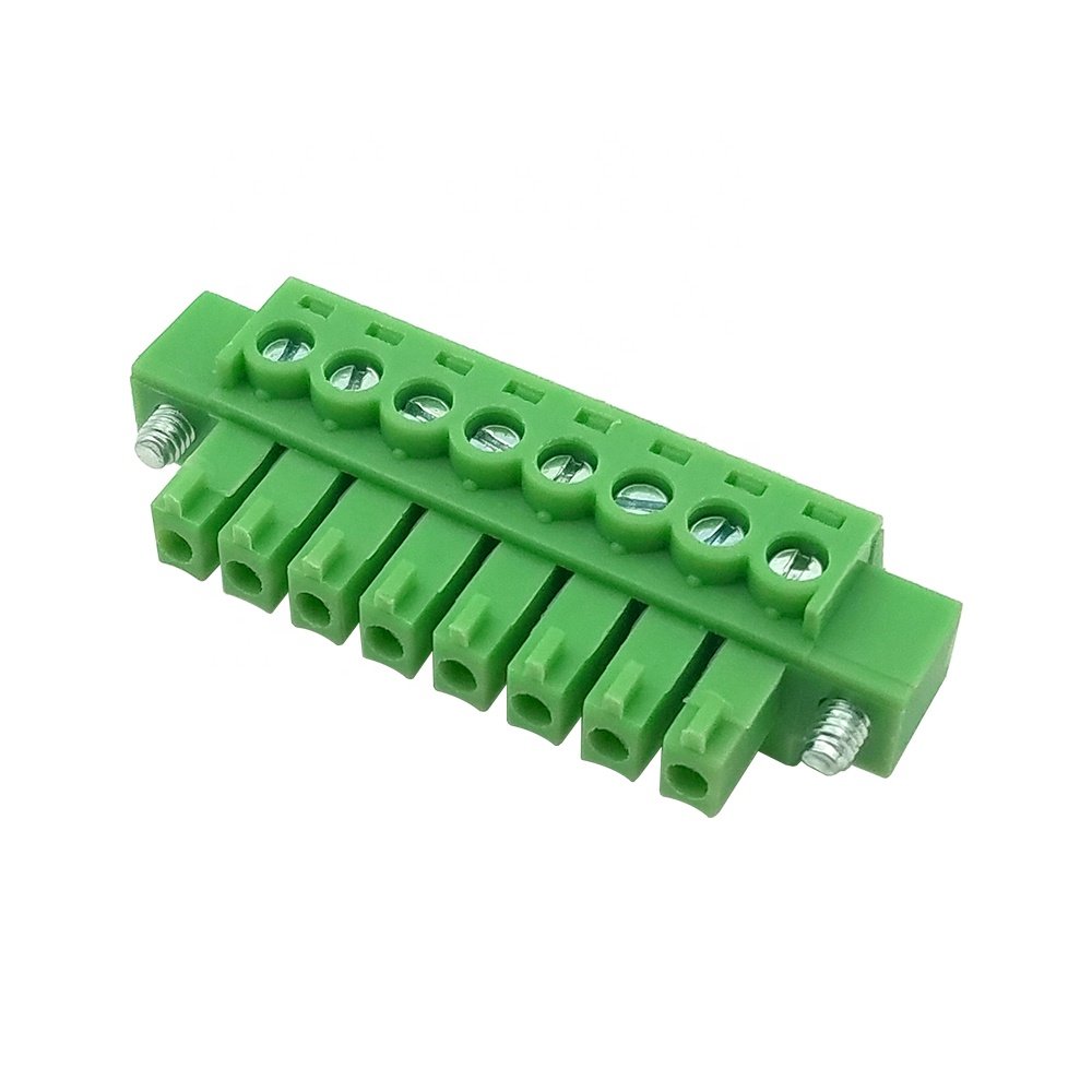 Pitch 3.5 3.81mm replace WJ15EDGK KF15EDGKM Wire to board Plug in male female terminal block for PCB PLC LED CONNECTOR