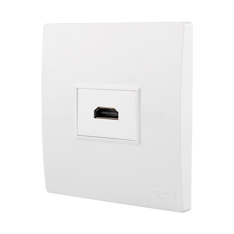 128 Type 2.0 HDTV Faceplate Coupler HDTV Modules Keystone Wall Socket Connector Wall Plate Wall Switch For Faceplate
