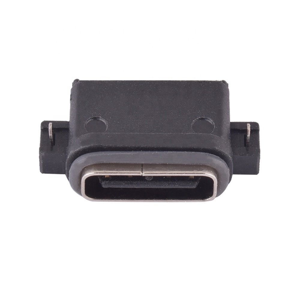 USB Type-C 16Pin Female Waterproof Connector USB C Port