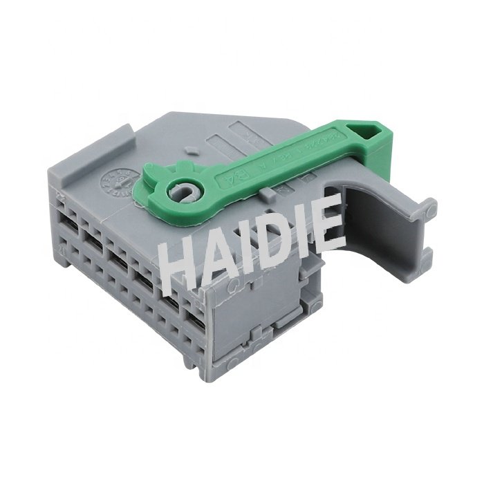 24 pin female electrical wire harness ECU automotive connector 284714-2
