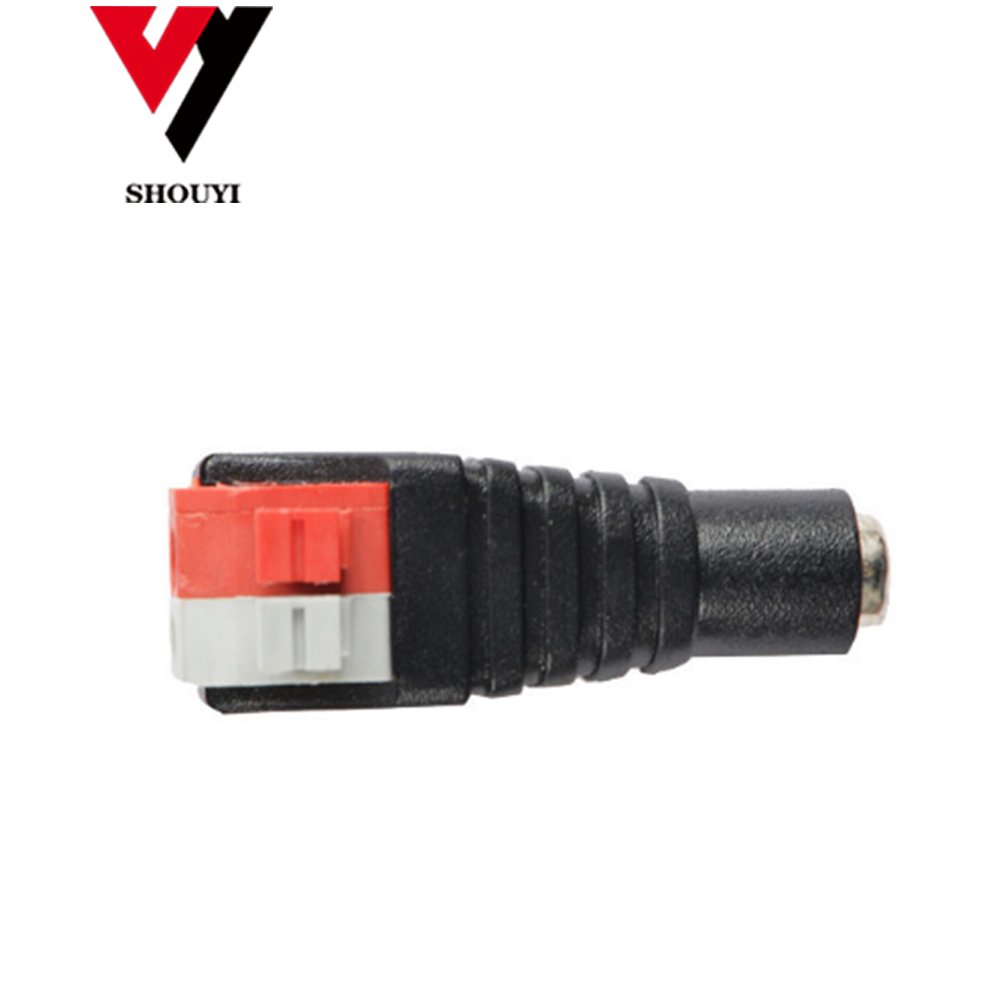 2.1 * 5.5mm DC female power socket adapter connector for CCTV camera
