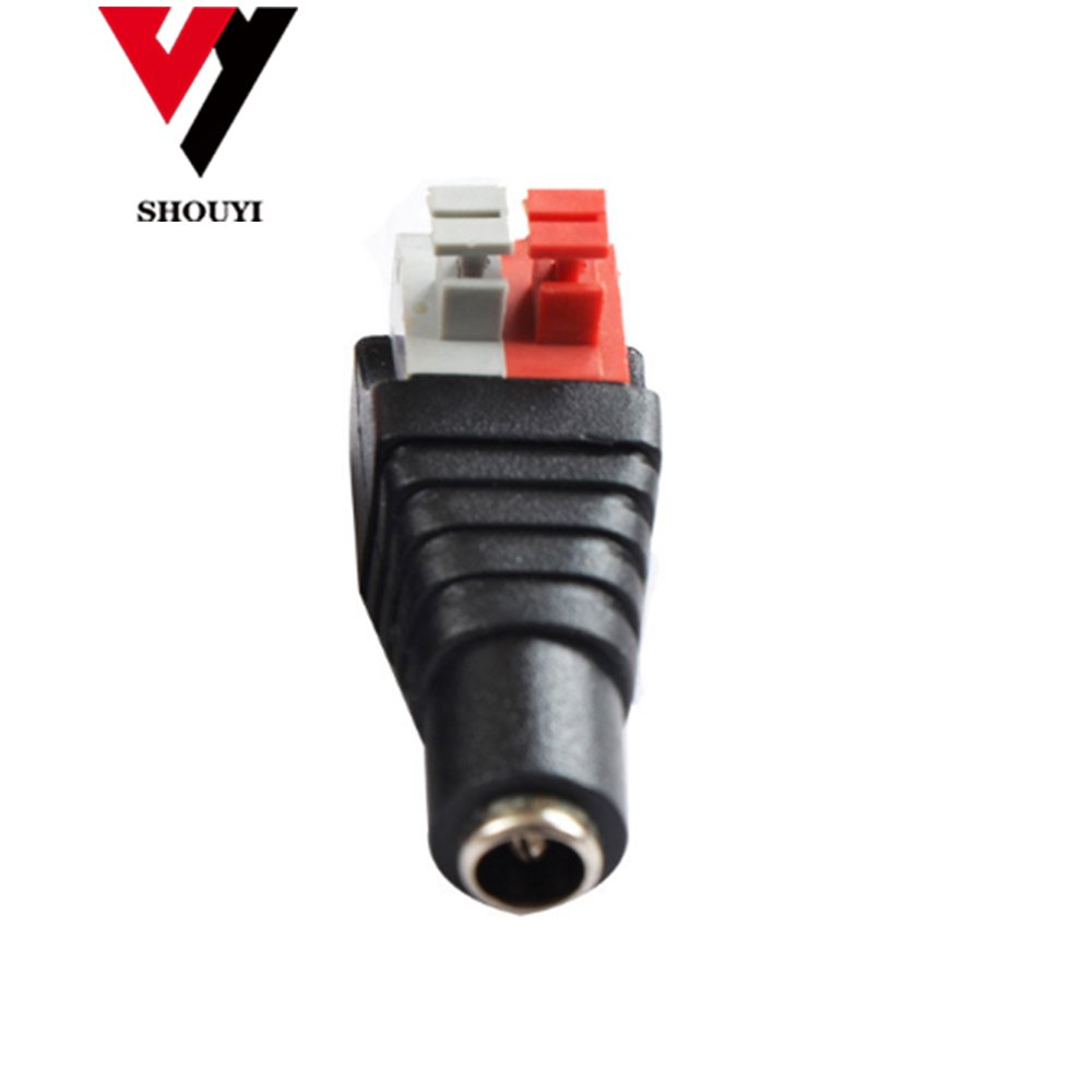 2.1 * 5.5mm DC female power socket adapter connector for CCTV camera