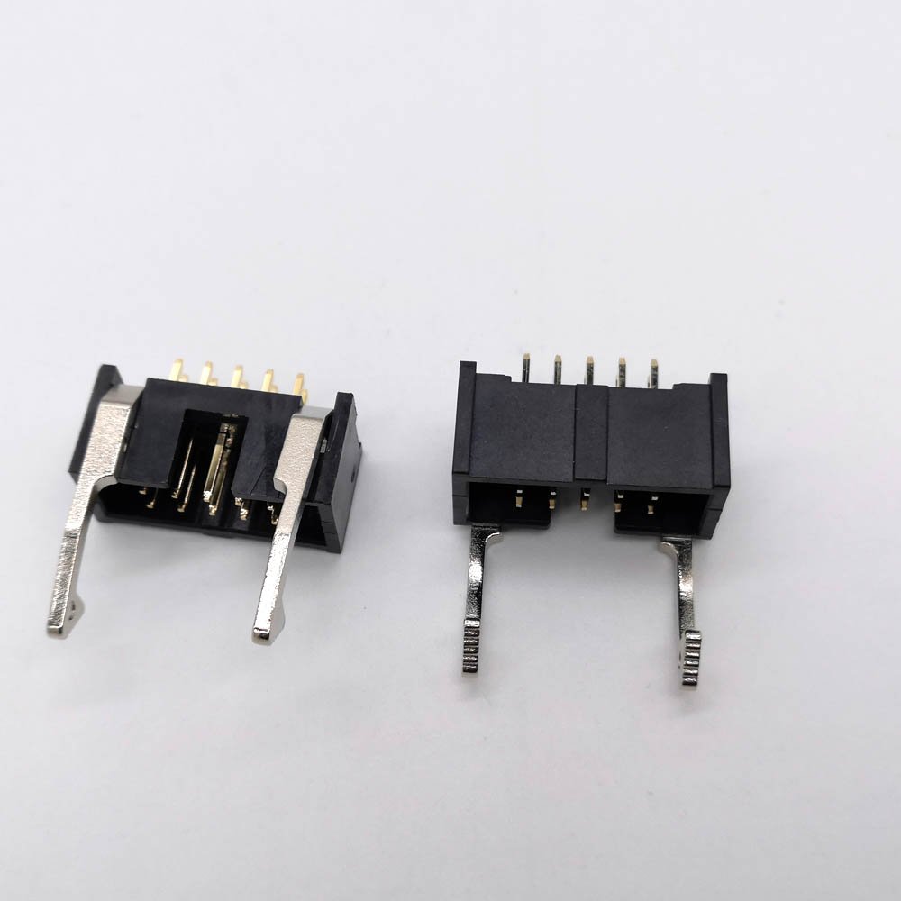 2.54mm Pitch 10pin straight box header connector