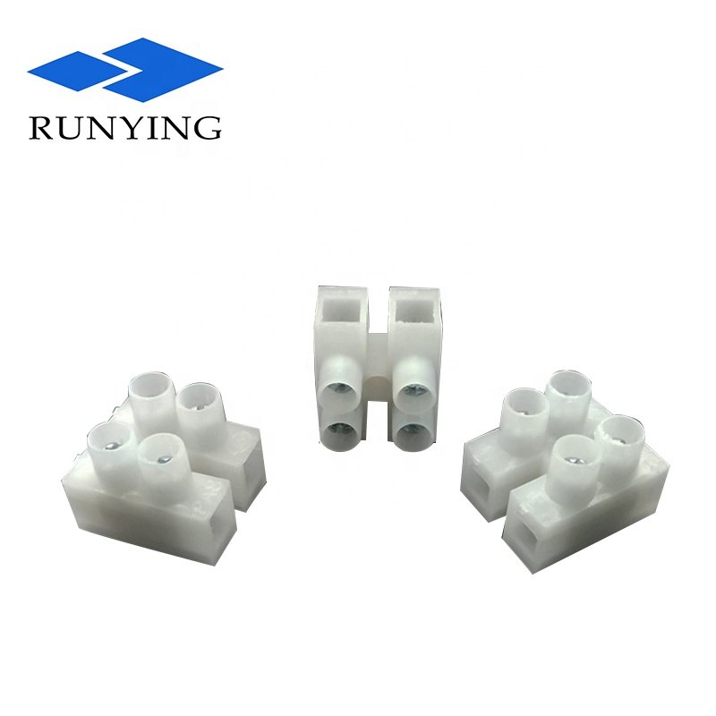 PA8 Nylon Housing 2/3/4/6 Pin Wire Connector Terminal Block Electrical Screw Terminal Block Connector