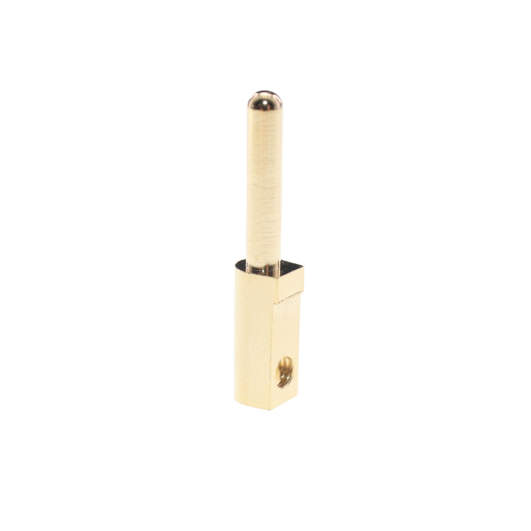 Dongguan Factory Spring Type 4.0mm POGO PIN Gold Plated Copper Contact Pin Terminal Electrical Connectors