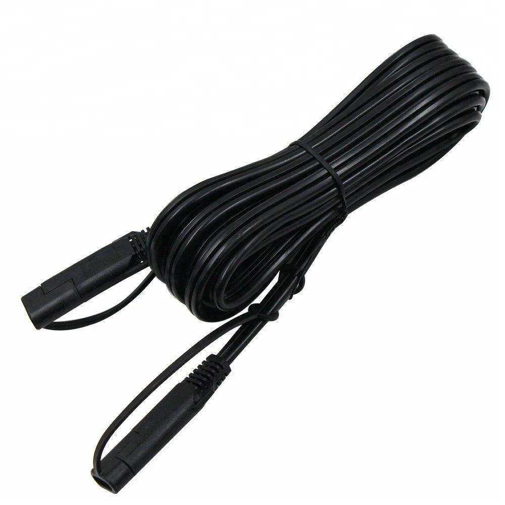 Gps Panel Plug 12v Connector 2 Pin Extension Cord Solar Cables 14awg Pvc Sae Battery Cable