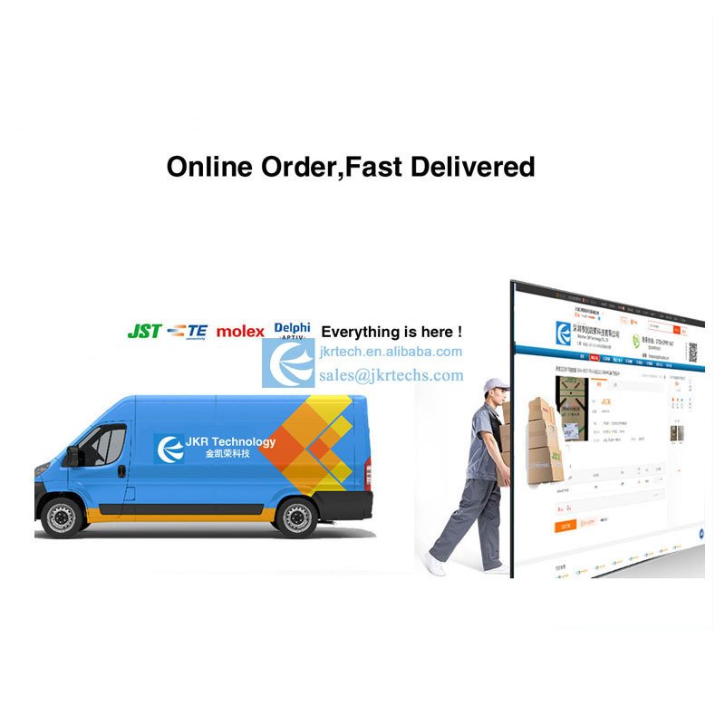 TE Connectors 2-644861-2 Pin Headers Plugin Connector VERT 2POS 2.54MM Board to Cable/Wire 26448612 Series MTA-100